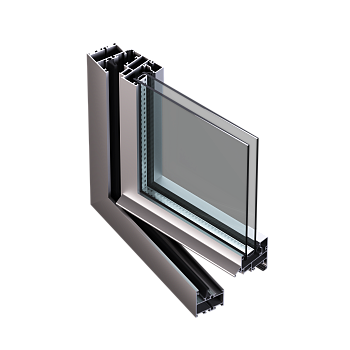 Срез профиля Alumark S54