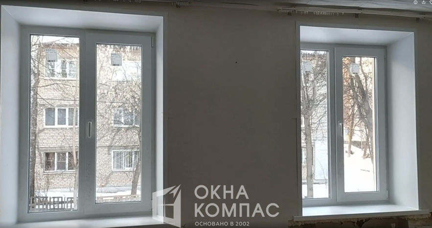 Фото объекта Остекление квартиры в Нижнем Новгороде двумя конструкциями