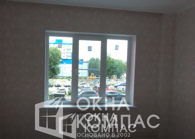 Фото объекта Остекление квартиры в Нижнем Новгороде - окно и лоджия.