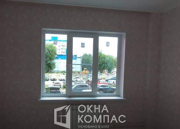 Фото объекта Остекление квартиры в Нижнем Новгороде - окно и лоджия.