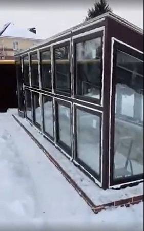 Фото объекта Остекление строящегося здания 32мя конструкциями в г. Павлово