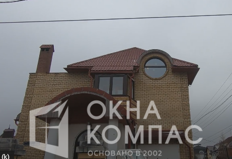 Фото объекта Установка 3 круглых окна частном доме по ул. Александровская г. Н.Новгород