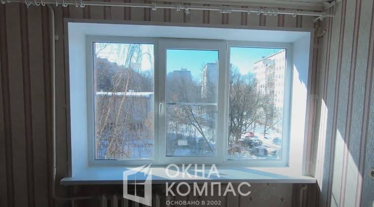 Фото объекта Остекление 3 конструкций в квартире и балконного блока
