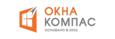 Логотип компании Окна Компас