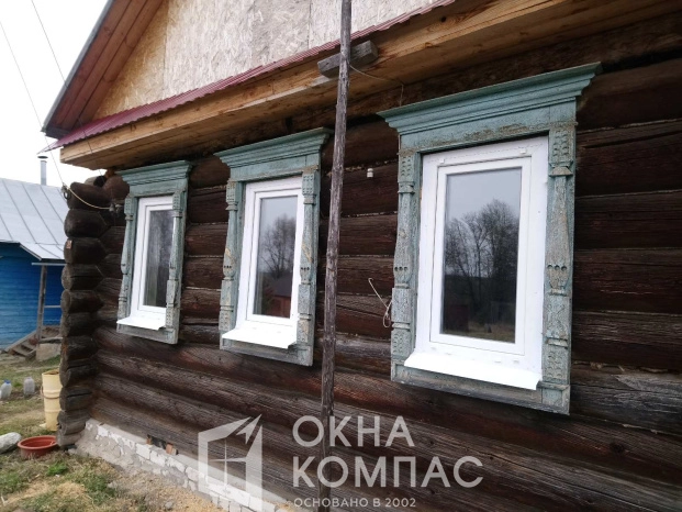 Фото объекта Установка трех окон в частном доме Дальнеконстантиновского района