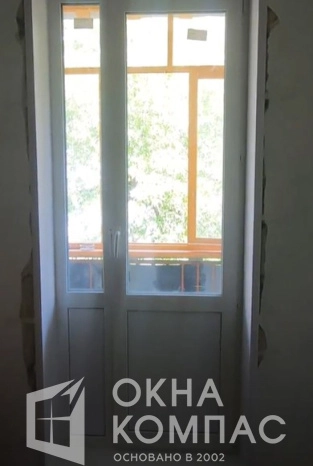 Фото объекта Установка балконной двери в квартире