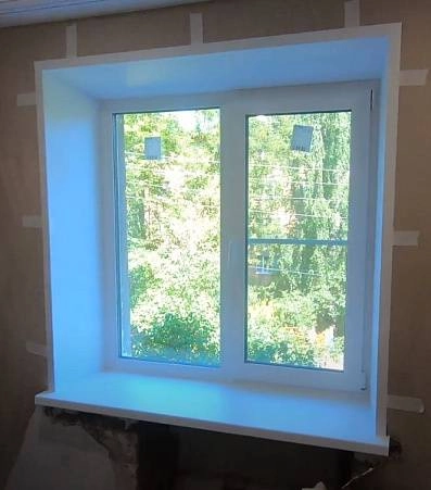 Фото объекта Установка два двухстворчатых окна в квартире - г. Н. Новгород.