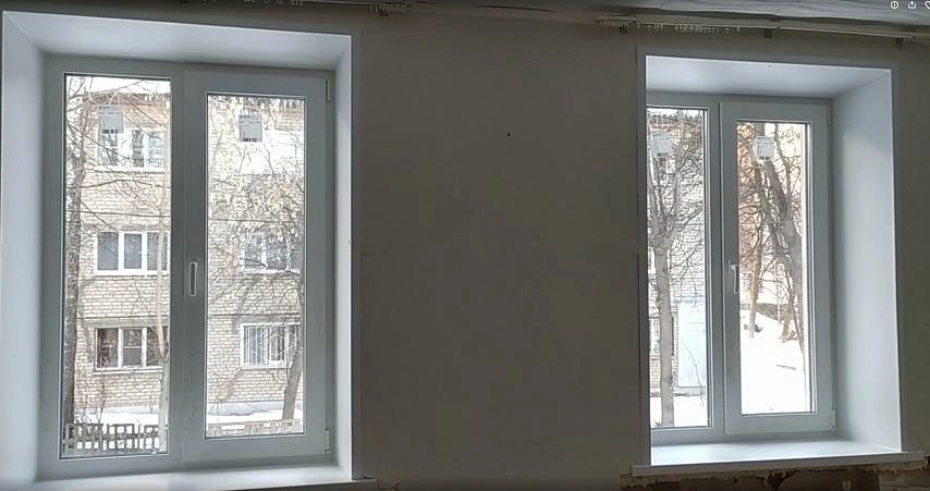 Фото объекта Остекление квартиры в Нижнем Новгороде двумя конструкциями