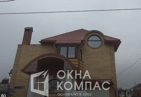 Фото объекта Установка 3 круглых окна частном доме по ул. Александровская г. Н.Новгород