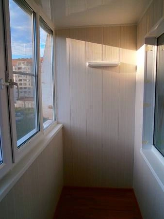 Фото объекта Отделка лоджии панелями ПВХ в Богородской р-не