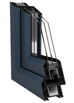 Срез профиля Deceuninck Фаворит Платинум