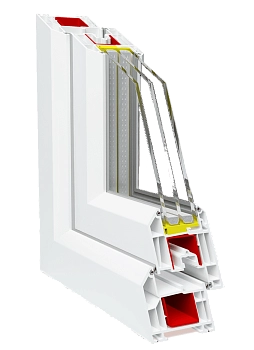 Срез профиля Deceuninck Фаворит Спейс