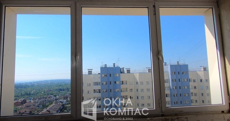Фото объекта Установка двухстворчатых окон в квартире - 5 конструкций.